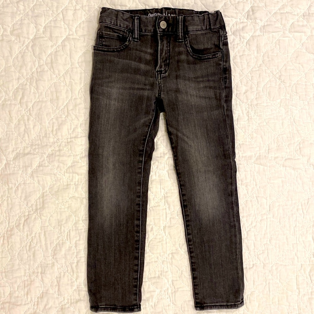 Gap Kids Regular Original Jeans Size 6 Black